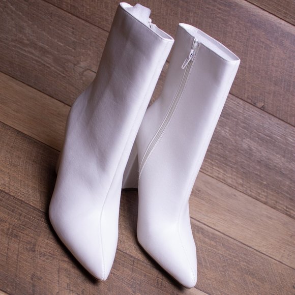 Chunky Heel Boots - Picture 2 of 5